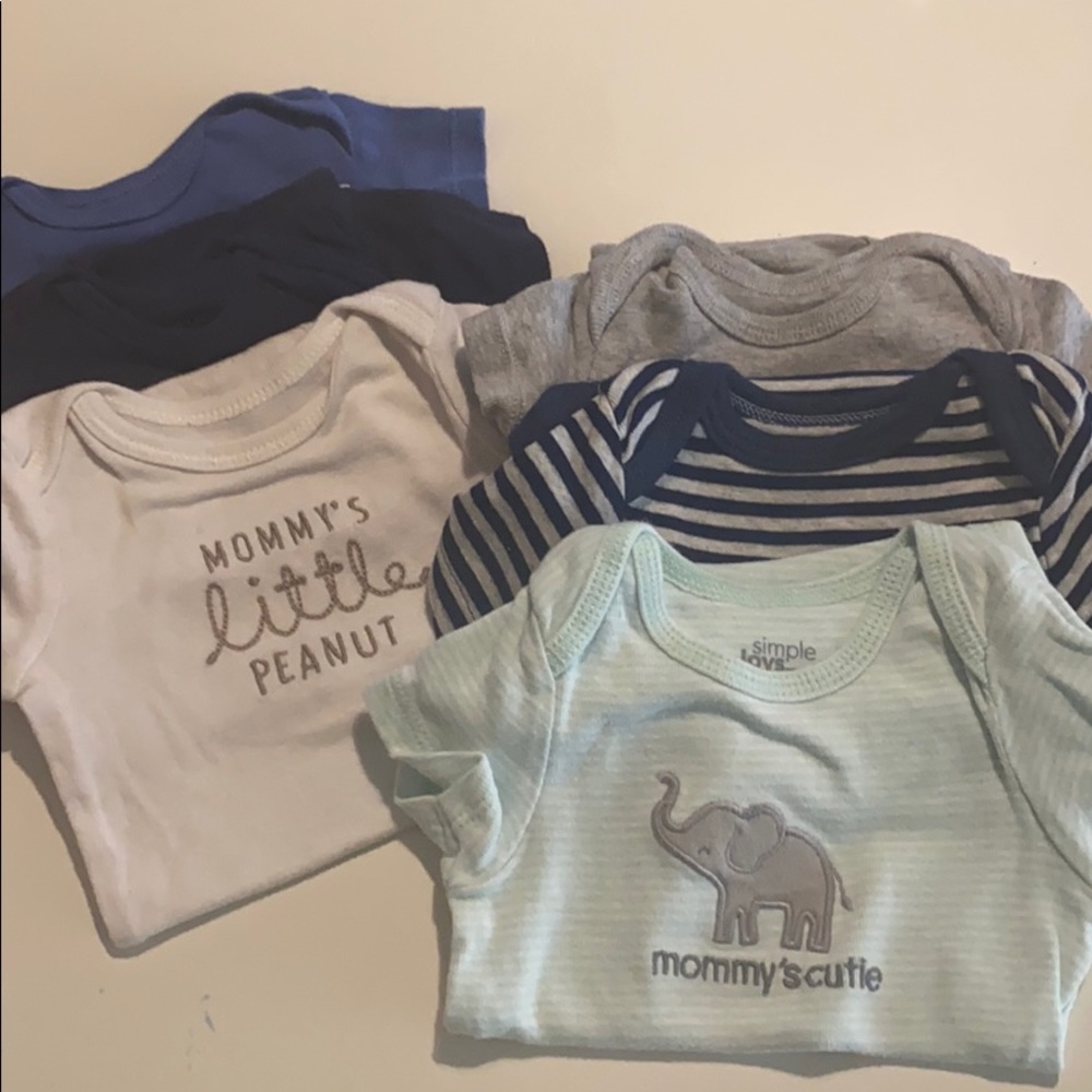 NB baby one piece t-shirts